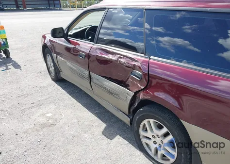 2000 Subaru Outback из США, поврежденный, VIN 4S3BH6755Y7649091